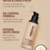Complexion Pro Long Lasting Breathable Matte Foundation-Linen water & sweat-proof