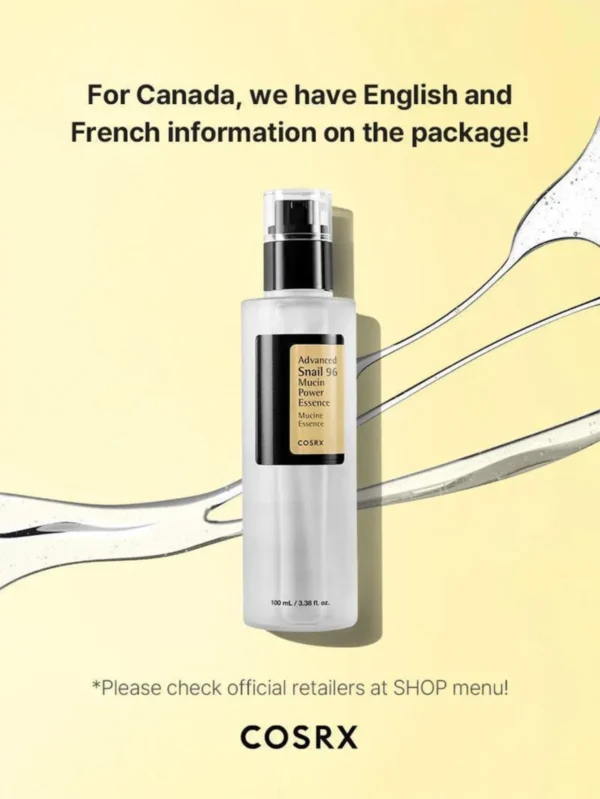 COSRX Advanced Snail 96 Mucin Power Essence details 9