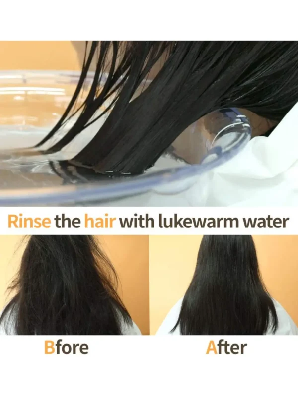 ELIZAVECCA CER-100 Collagen Ceramide Coating Protein Treatment 100ml before and after