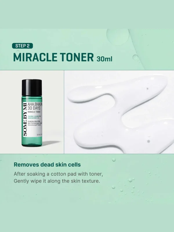 SOME by MI AHA BHA PHA 30 Days Miracle AC SOS Kit step 2