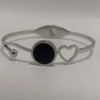 أسورة ستانلس على شكل قلب 💖 (1)