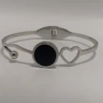 أسورة ستانلس على شكل قلب 💖 (1)