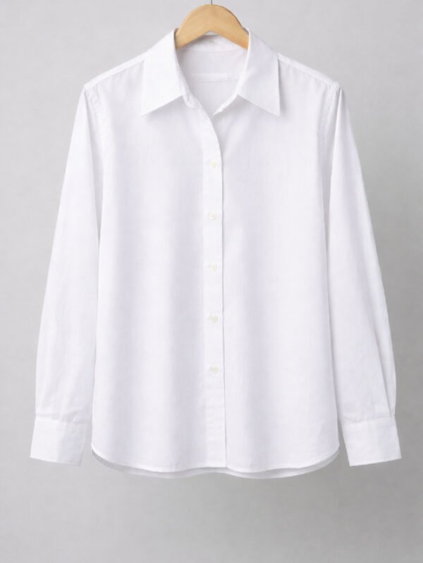 طقم قميص أبيض مع جيليه كت جبردين ستايل كاجوال شيك