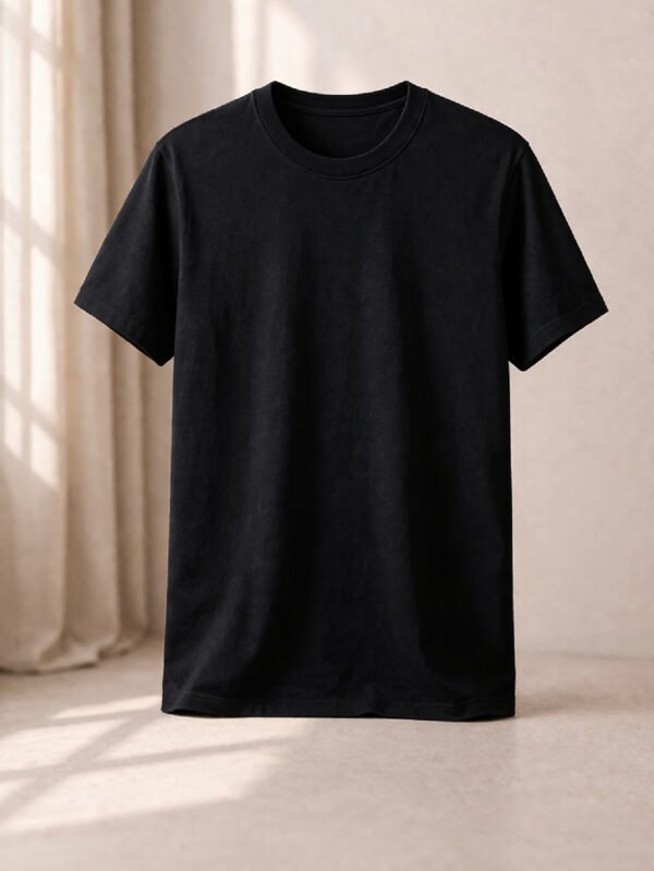 تيشيرت حريمي سادة بنصف كم بستايل مريح