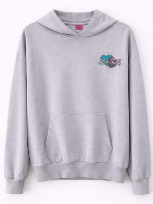 هودي حريمي بطبعة بسيطة – ستايل كاجوال مريح