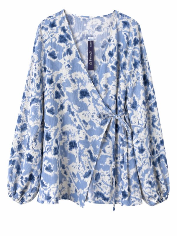 بلوزة حريمي لف ستايل شيك وكاجوال