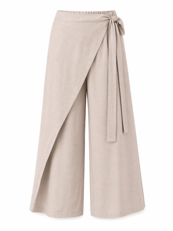 بنطلون حريمي لف برباط – ستايل مميز وعصري