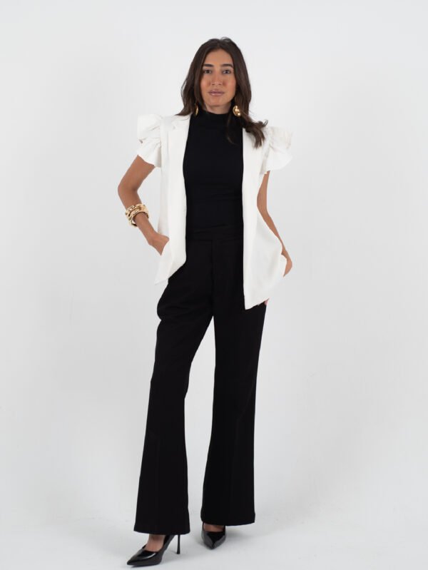 فيست حريمي شيك مفتوح –  بأكمام منفوشة