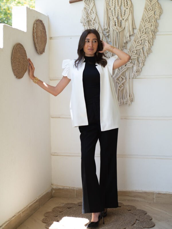 فيست حريمي شيك مفتوح –  بأكمام منفوشة