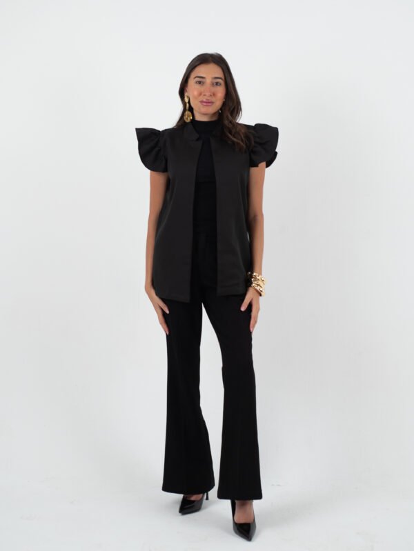 فيست حريمي شيك مفتوح –  بأكمام منفوشة