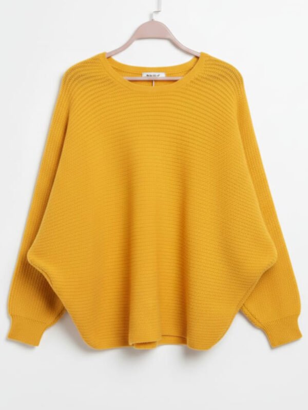 بلوفر أوفر سايز حريمي وكم واسع بستايل كاجوال مريح