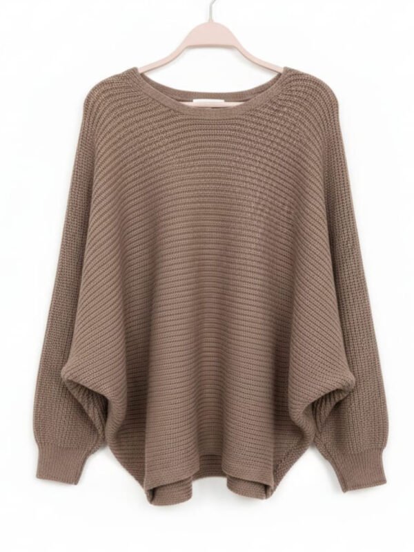 بلوفر أوفر سايز حريمي وكم واسع بستايل كاجوال مريح