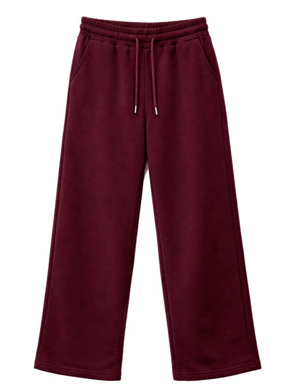 بنطلون حريمي واسع بوسط مطاطي ستايل كاجوال