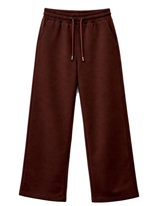 بنطلون حريمي واسع بوسط مطاطي ستايل كاجوال